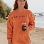 orange crew sweatshirt