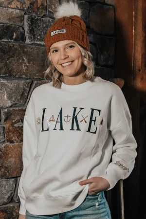 LAKEGIRL Ivory Crew