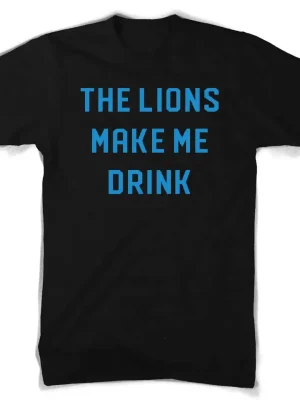 Detroit Lion's T-shirt unisex