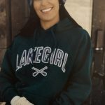 LAKEGIRL Sanded Fleece Hoodie - Evergreen