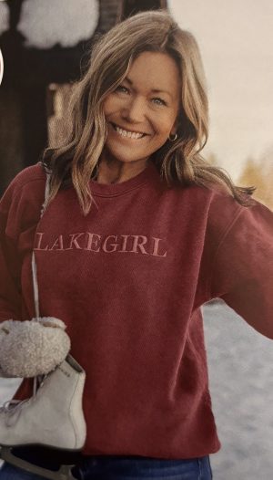 LAKEGIRL Crew - Cranberrry