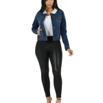 Short Denim Sherpa Jacket