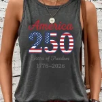 America 250 Tank - Grey